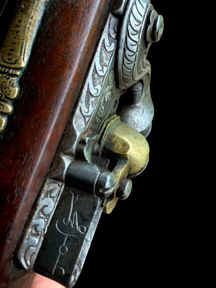 Beautiful 18th Century Horse Pistol-photo-5