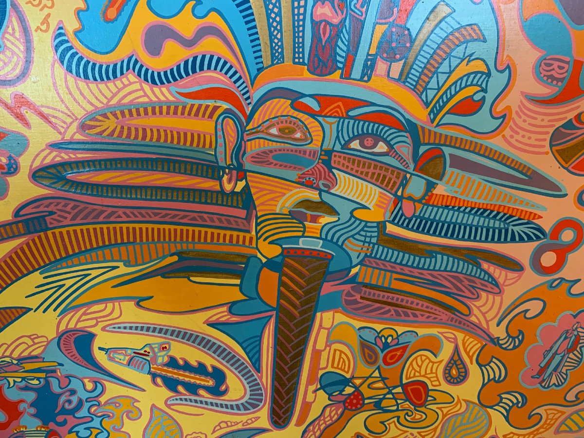 Psychedelic Painting 70s-photo-2