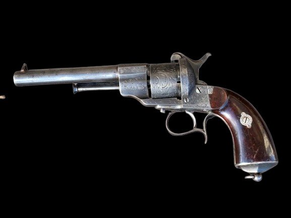 Lefaucheux Revolver Cal 12 Mm Pinfire Model 1858