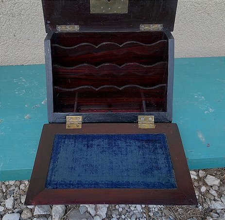 Small Travel Writing Desk, Napoleon III Period-photo-2