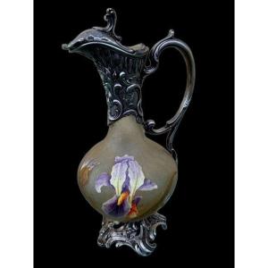 Montjoye Saglier, Covered Carafe Circa 1890