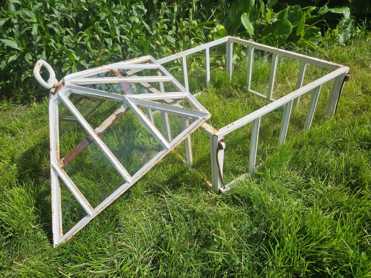 Victorian Cast Iron Greenhouse With Bell-photo-3