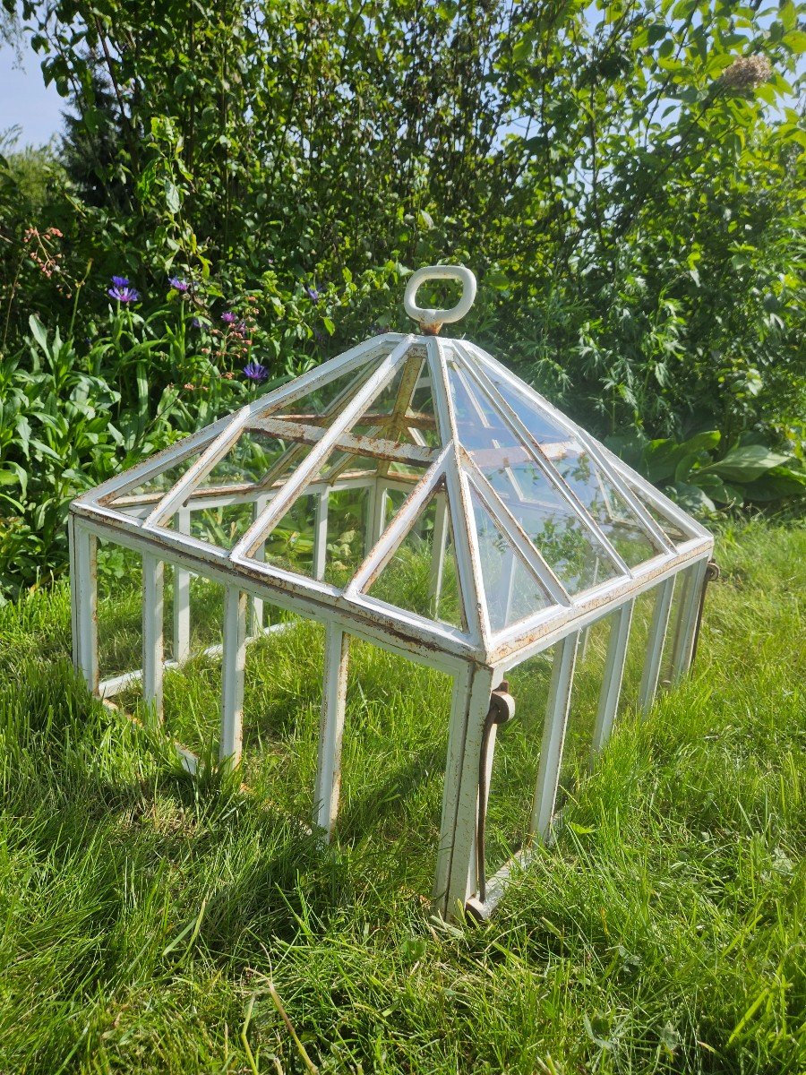 Victorian Cast Iron Greenhouse With Bell