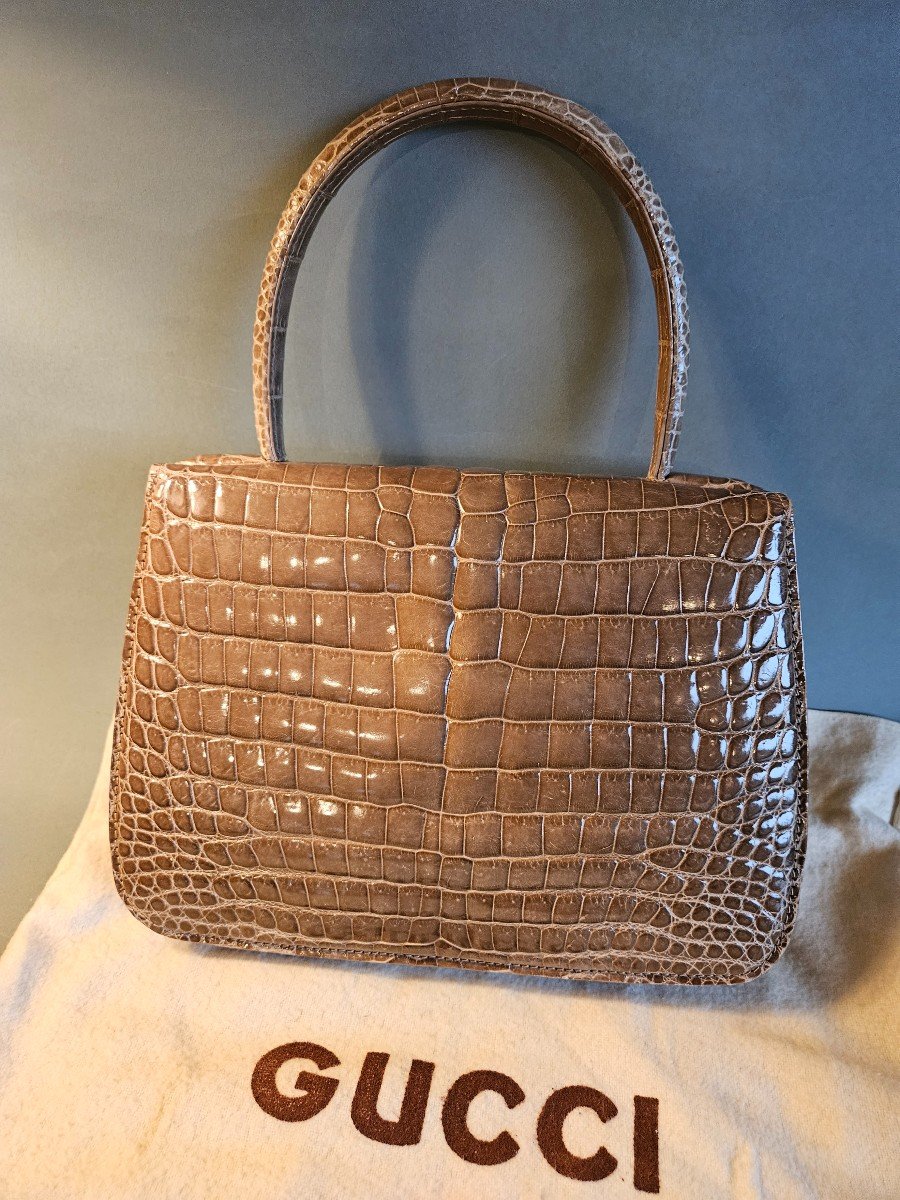 Gucci Vintage Bag  Alligator-photo-5