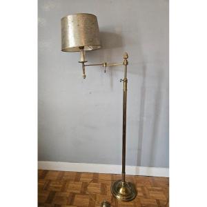 60s Brass Floor Lamp