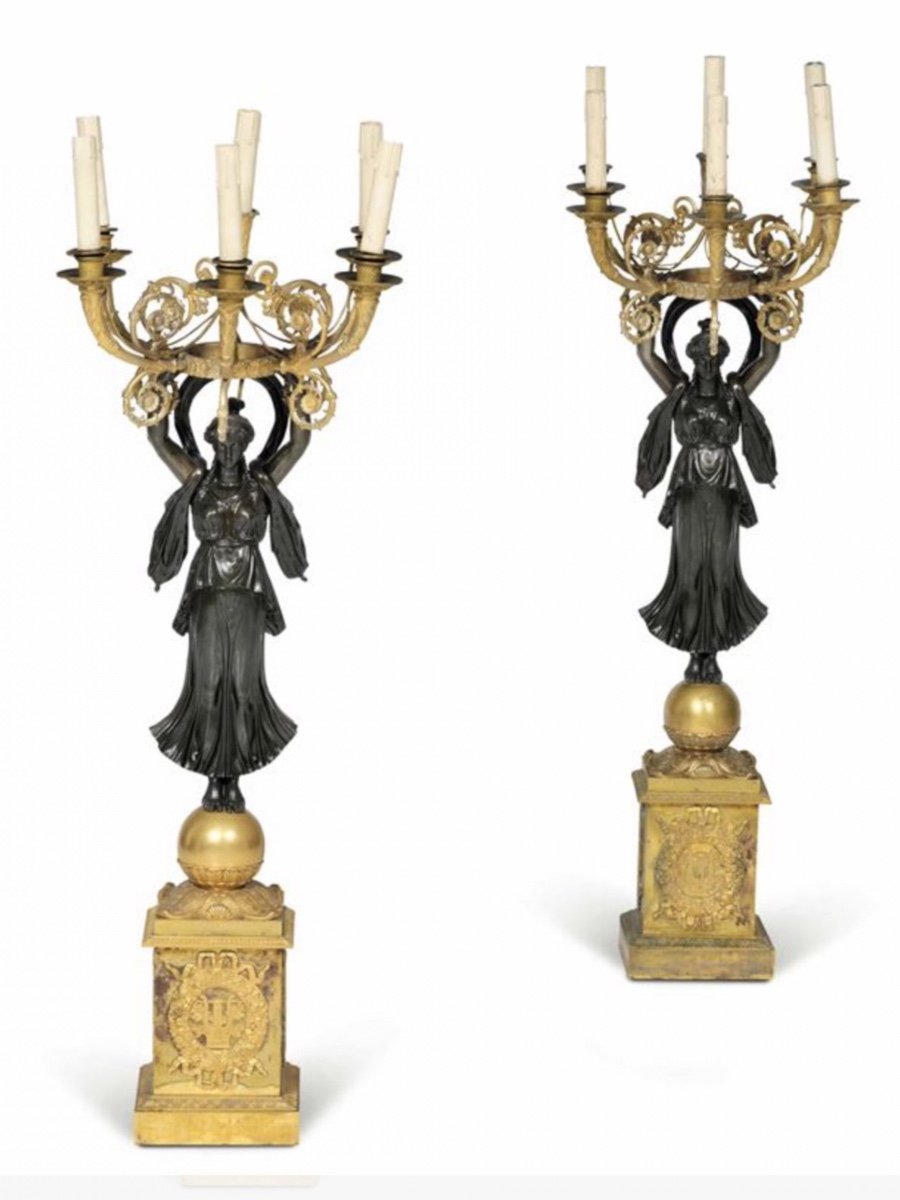 Pair Of Candelabras