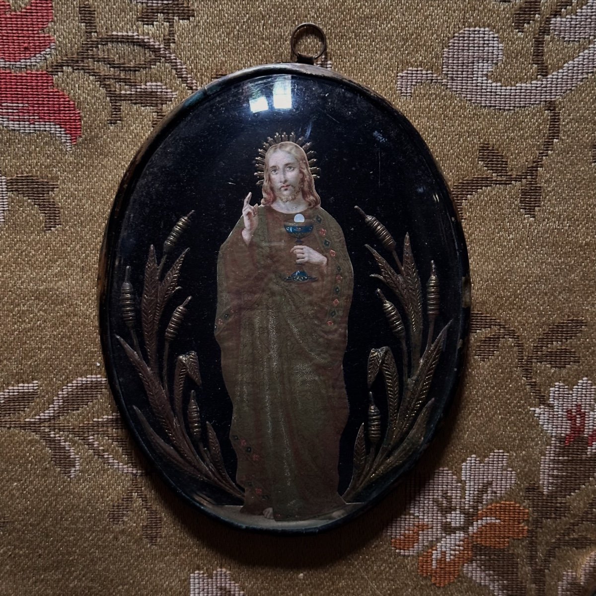 Series Of 10 19th Century Reliquary Exvotos-photo-4