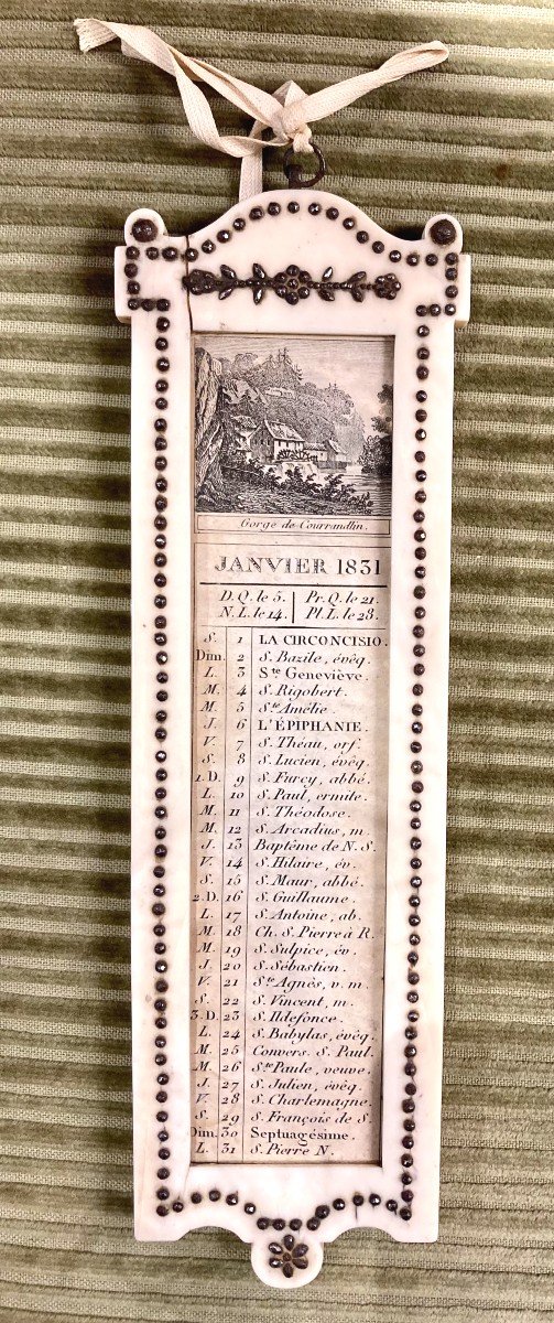 Proantic: Calendar - Year 1851