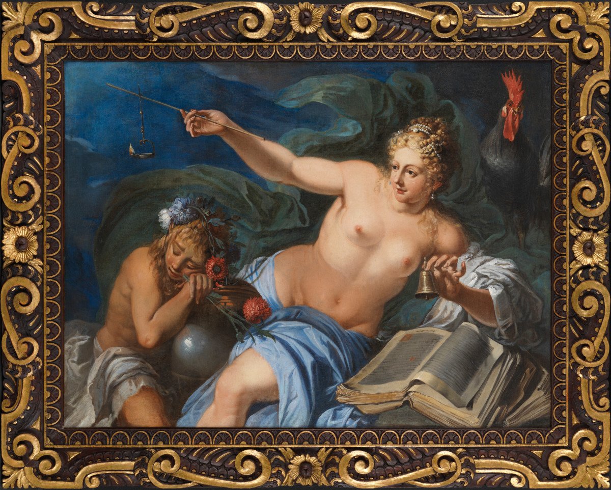 Allégorie de la Vigilance et de l’Oubli de l’Amour – Pietro Liberi (1614 – 1687)