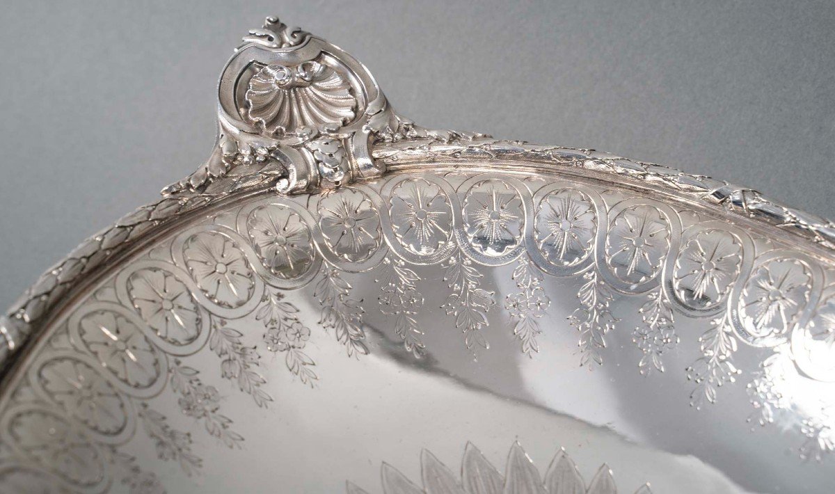 Gustave Odiot – Silver Basket From The Napoleon III Period-photo-8