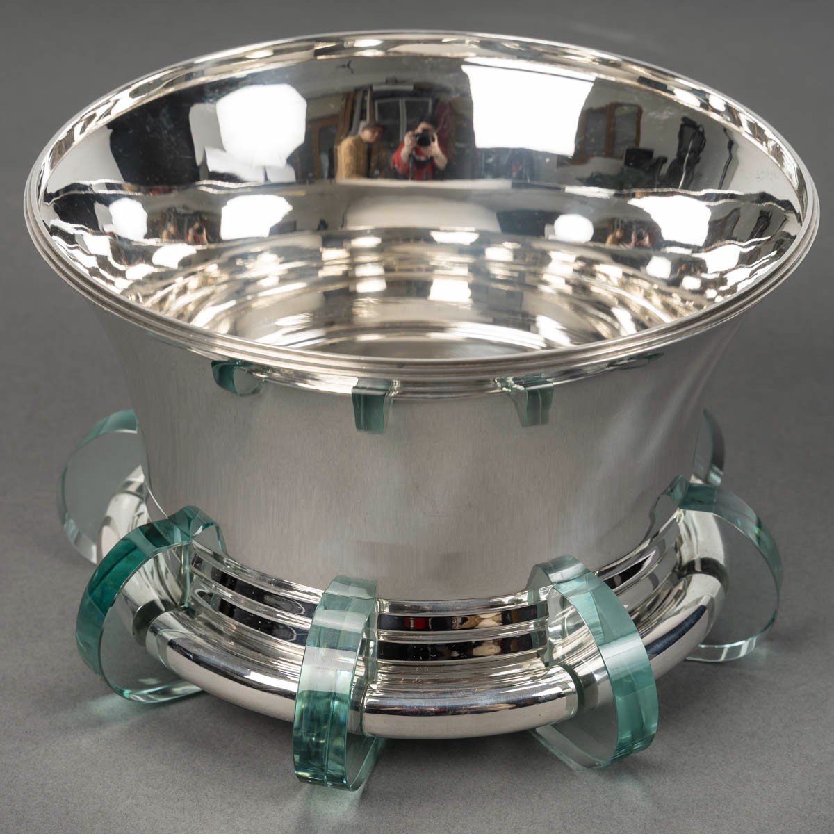 Jean E. Puiforcat – 20th Century Solid Silver Centerpiece