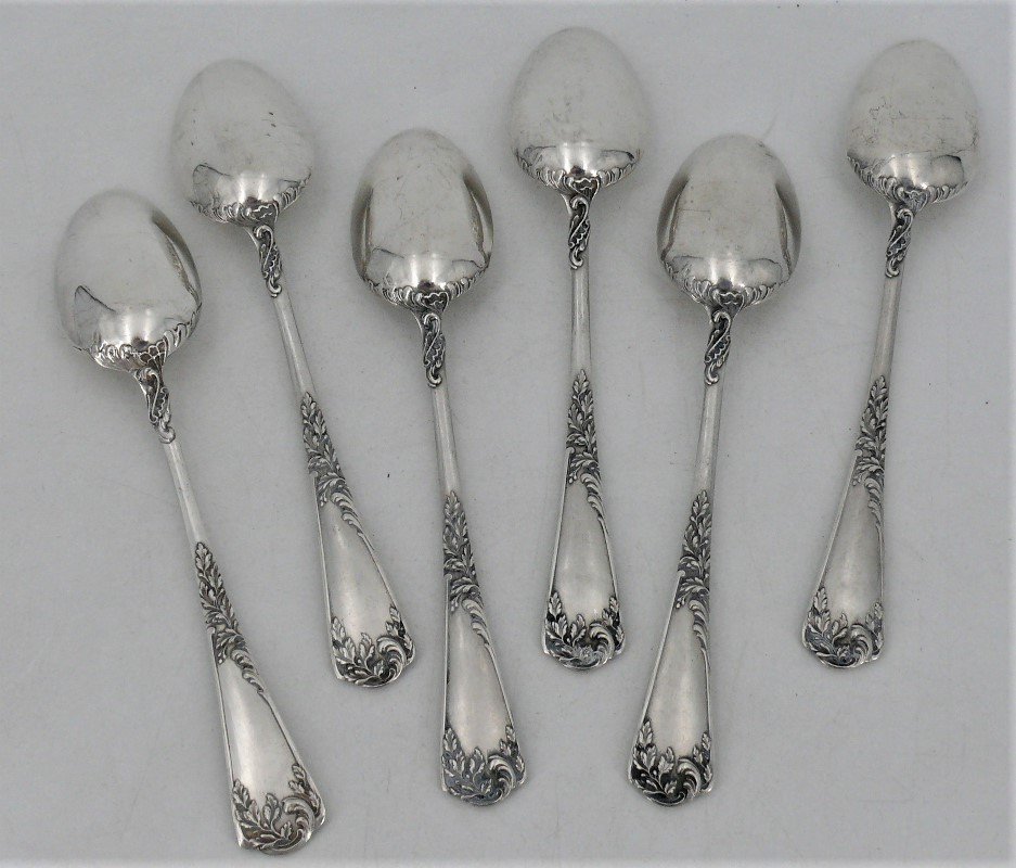 Antique French PUIFORCAT 'Louis XV' Pattern Sterling Silver 4pc Servin –  Antiques & Uncommon Treasure