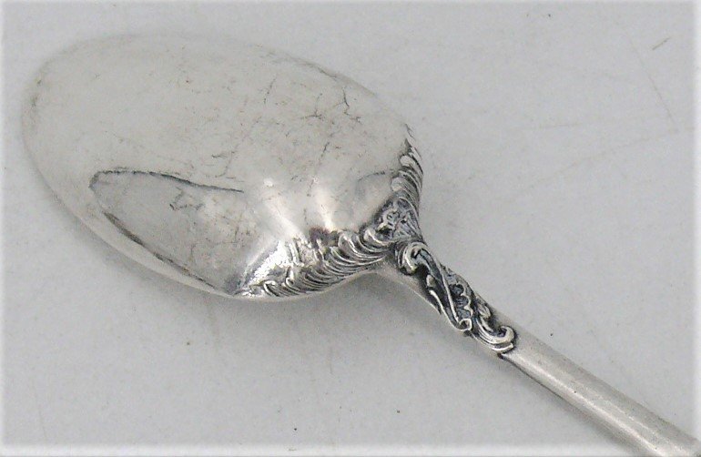 Puiforcat Louis XV, 6 Tea/coffee/dessert Spoons In Sterling Silver Minerva, Not Monogrammed.-photo-2