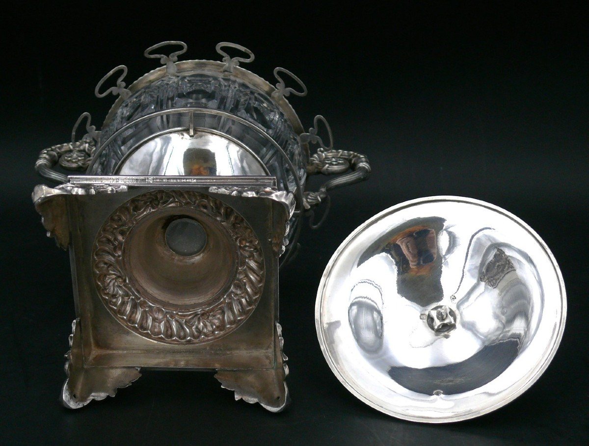 Jam Maker In Sterling Silver From The Restoration Period, Hallmark Au Vieillard, 1819-1838.-photo-3