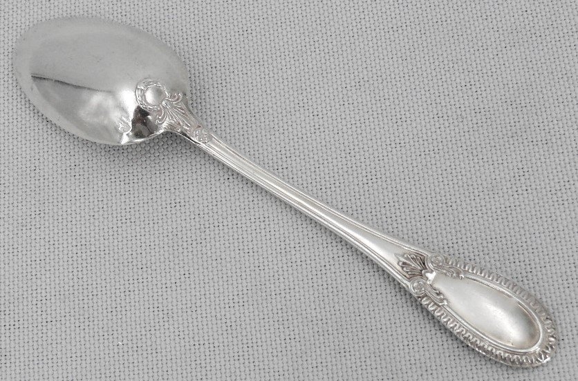 Hénin, 12 Moka/coffee Spoons In Sterling Silver Minerva, Empire Style, Very Good Condition.-photo-2