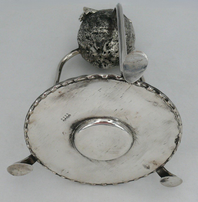 Hukin & Heat, Spectacular Lemon Press In Silver Metal, In Excellent Condition, 19th Century.-photo-6