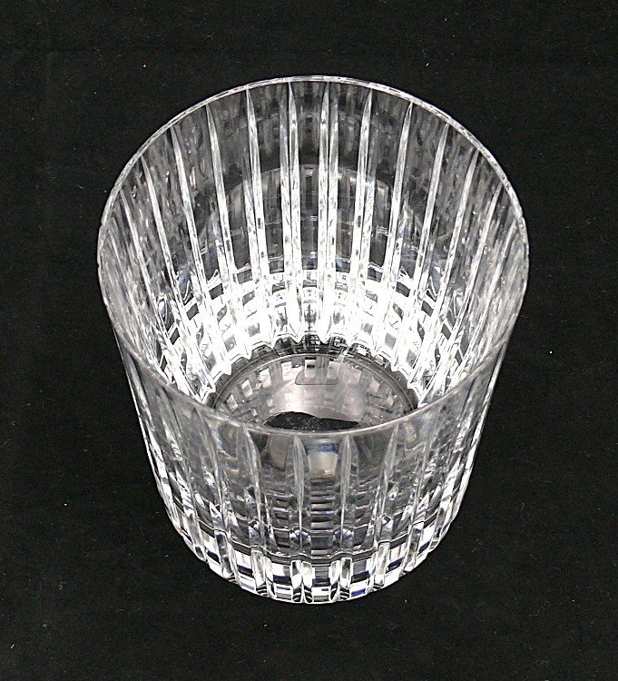 Baccarat Modèle Harmonie, Seau à Glace, Glaçons, Cristal Taillé, Intact.-photo-1