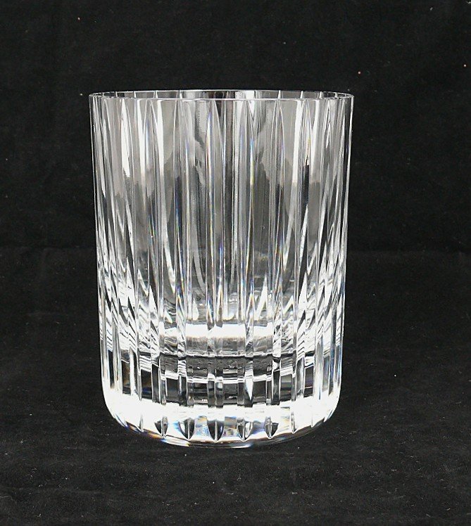 Baccarat Harmonie Model, Ice Bucket, Ice Cubes, Cut Crystal, Intact.