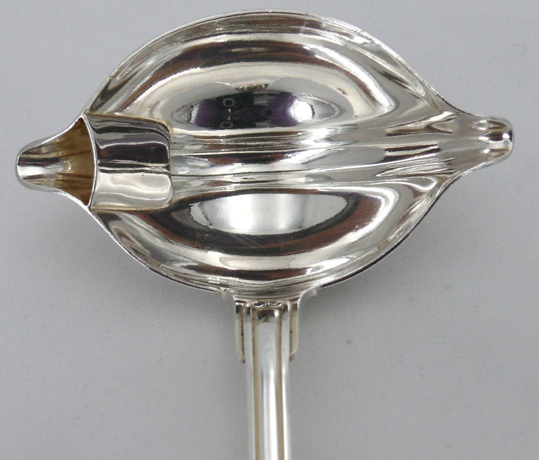 Christofle Vendôme, Set Of 8 Serving Cutlery, Silver Plated Metal, Excellent Condition.-photo-3