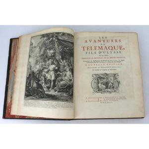 Fénelon, Les Aventures De Télémaque, 1734, Wetstein & Smith, Très Bel état.
