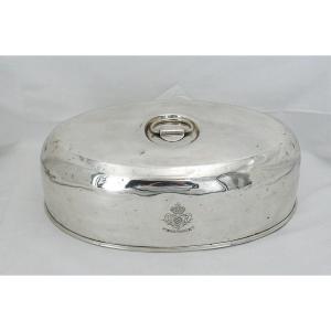 Royal Picardiy Hotel Silverware, Silver Plated Metal Table Bell, Ercuis.