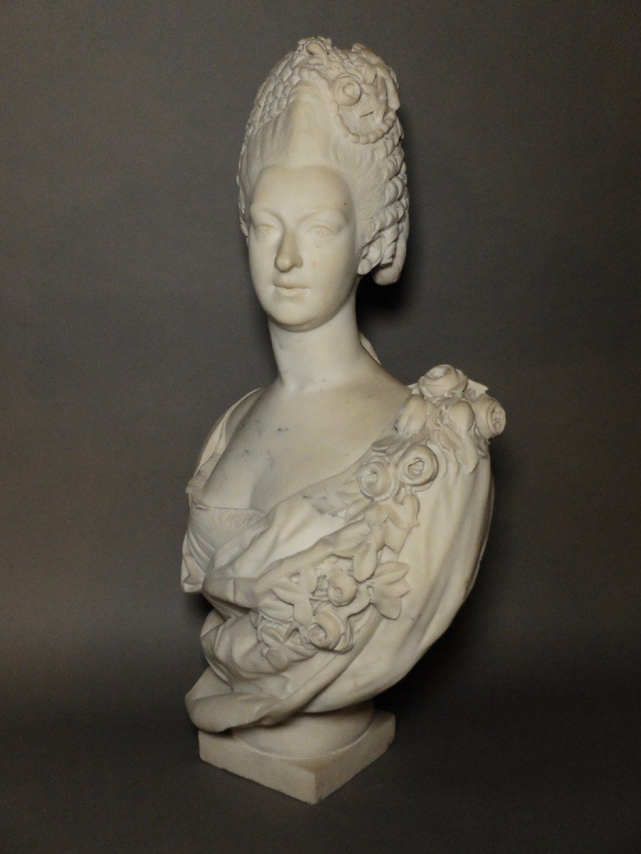 Marble Bust Of Princess De Lamballe