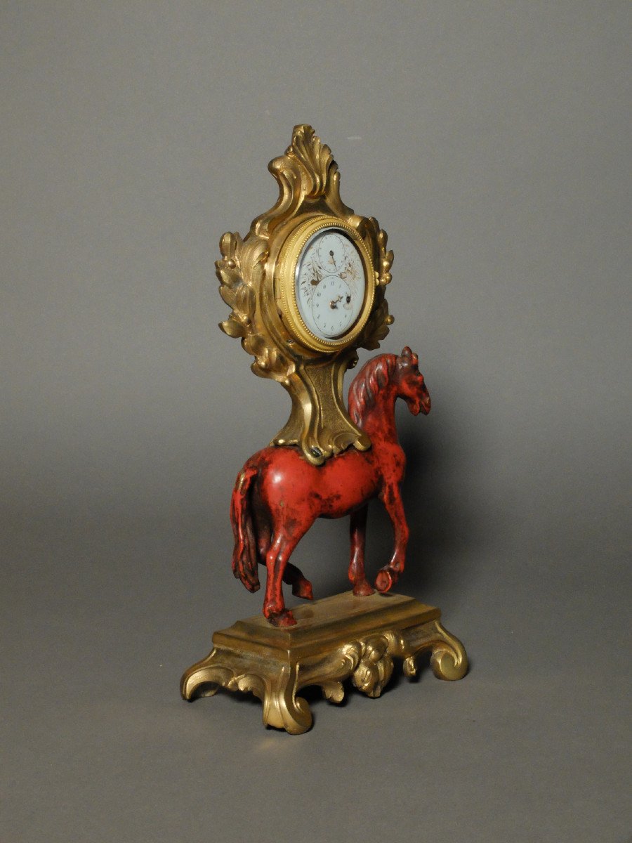 Louis XVI Period Desk Clock-photo-4