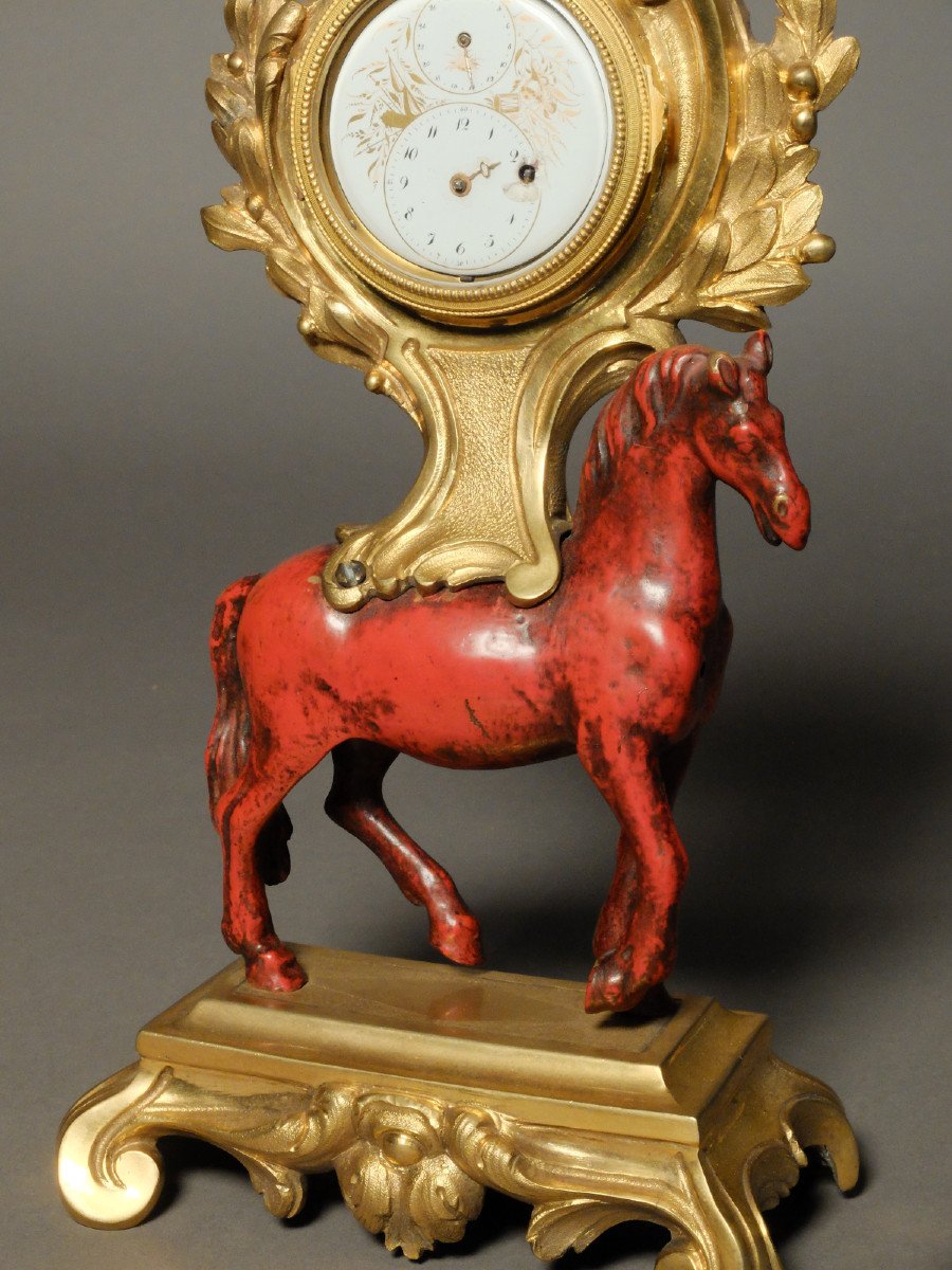 Louis XVI Period Desk Clock-photo-1