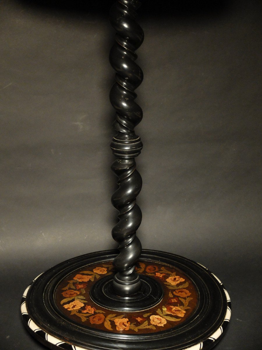 Dutch Torch Holder Stand - 19th Century-photo-1