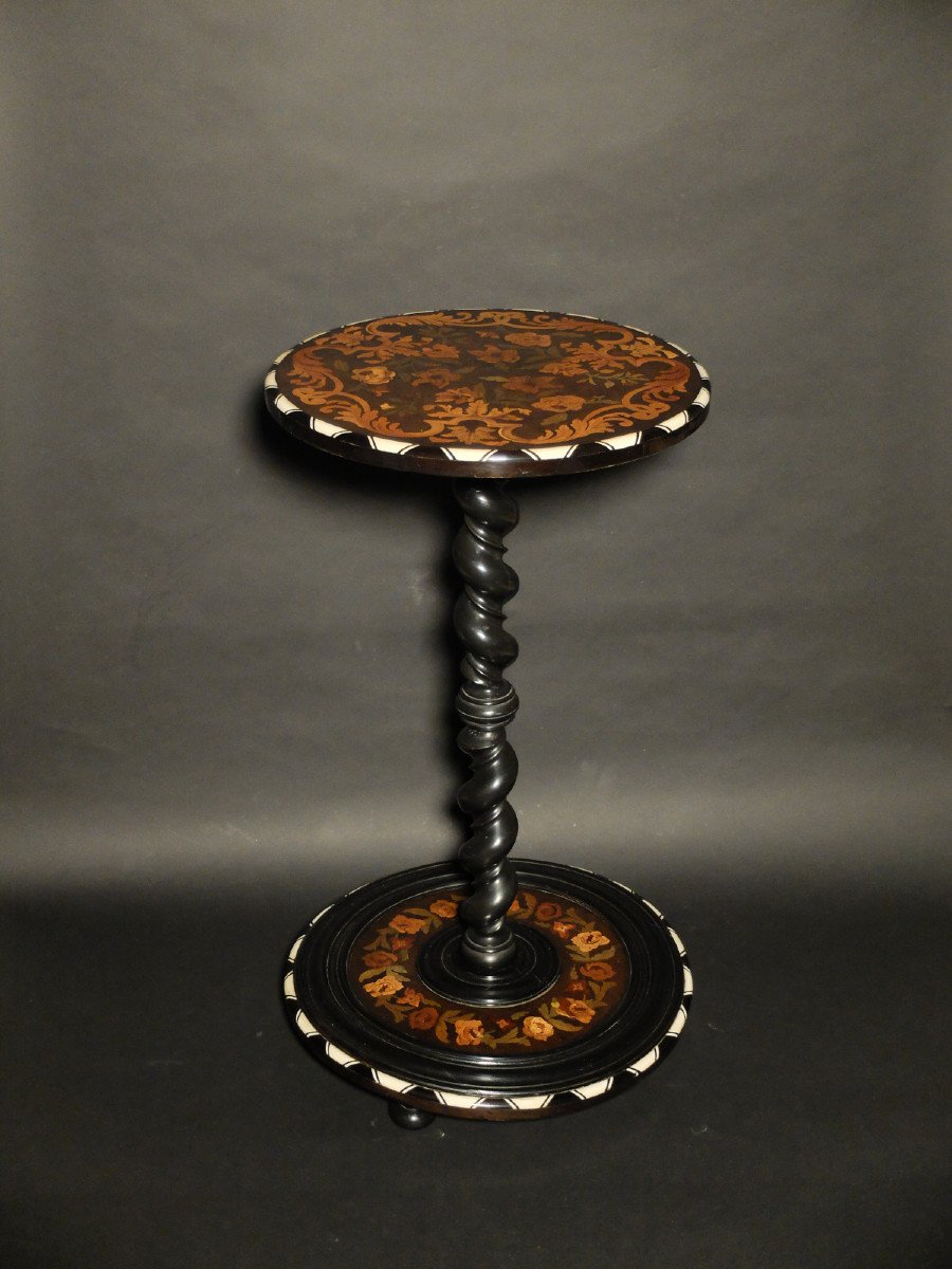 Dutch Torch Holder Stand - 19th Century