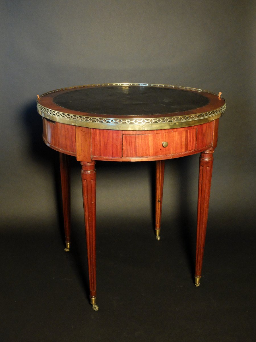 Bouillotte Table And Its Tray From The Louis XVI Period