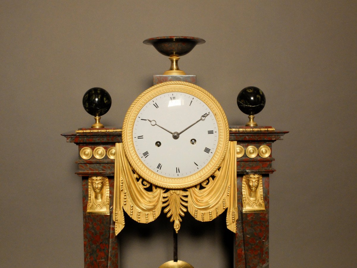 Return From Egypt Clock Circa 1800-1810-photo-4