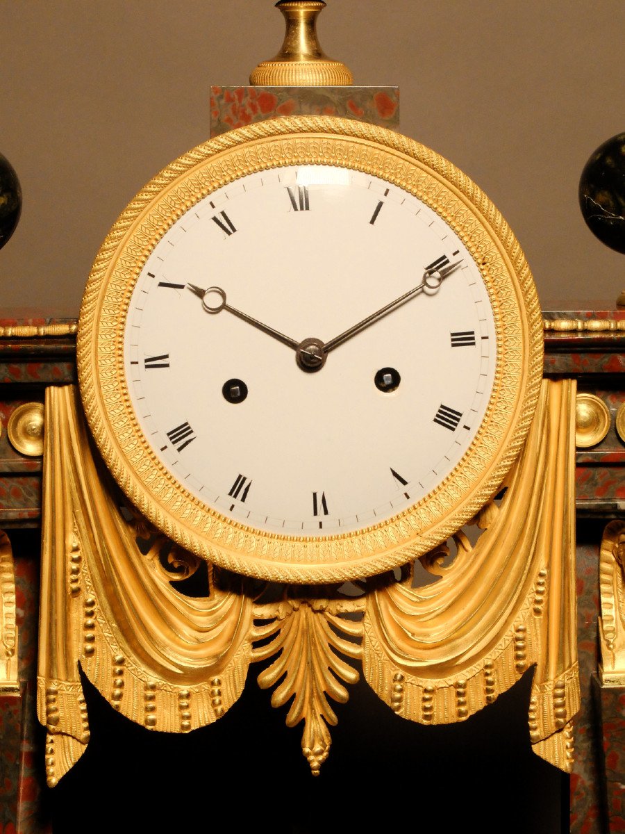 Return From Egypt Clock Circa 1800-1810-photo-1