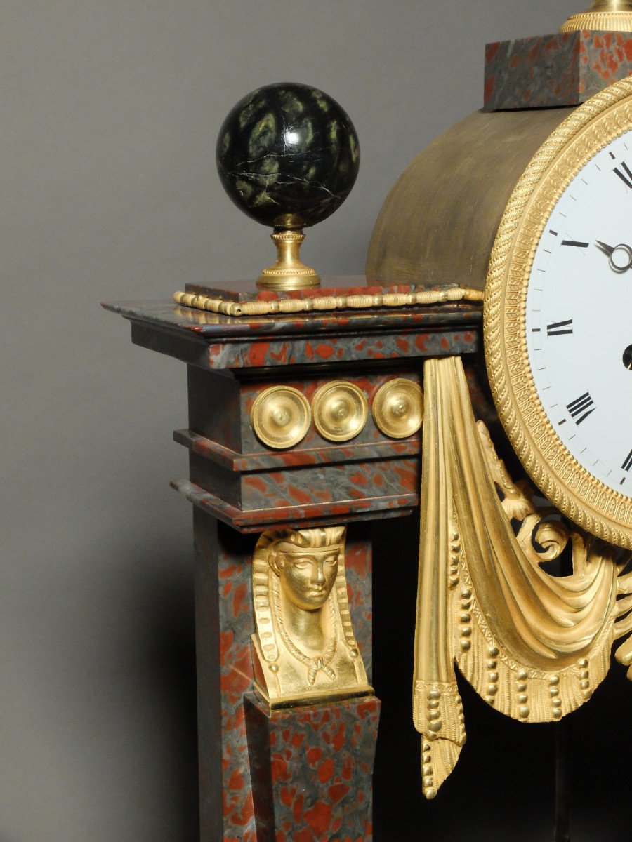 Return From Egypt Clock Circa 1800-1810-photo-3