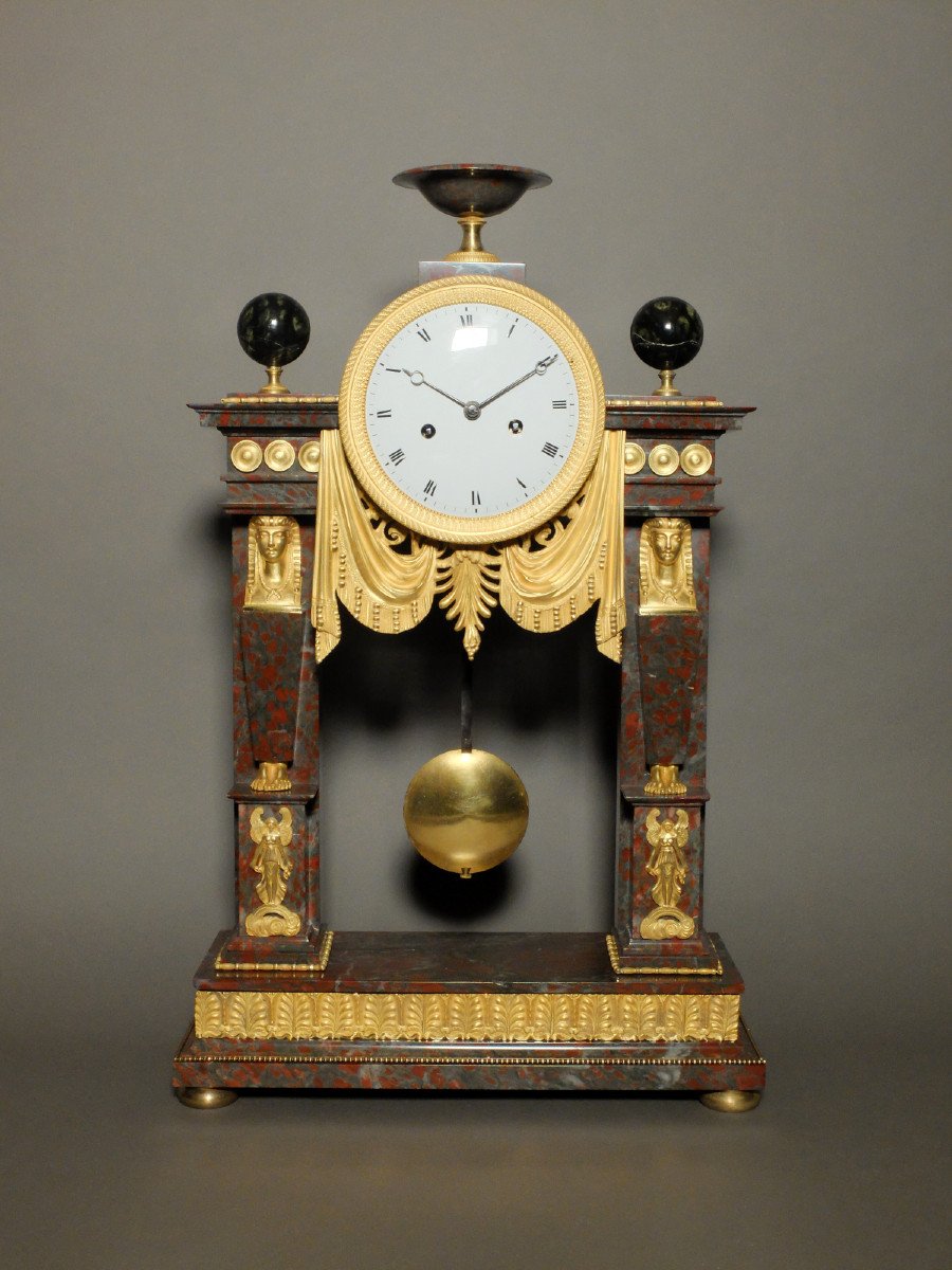 Return From Egypt Clock Circa 1800-1810