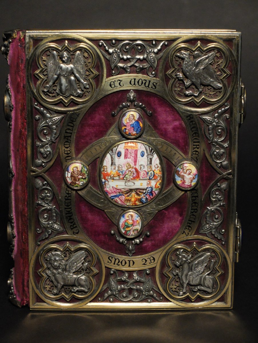 Livre d'"Heures du Moyen Age", Gruel & Engelmann, Paris 1862-photo-2