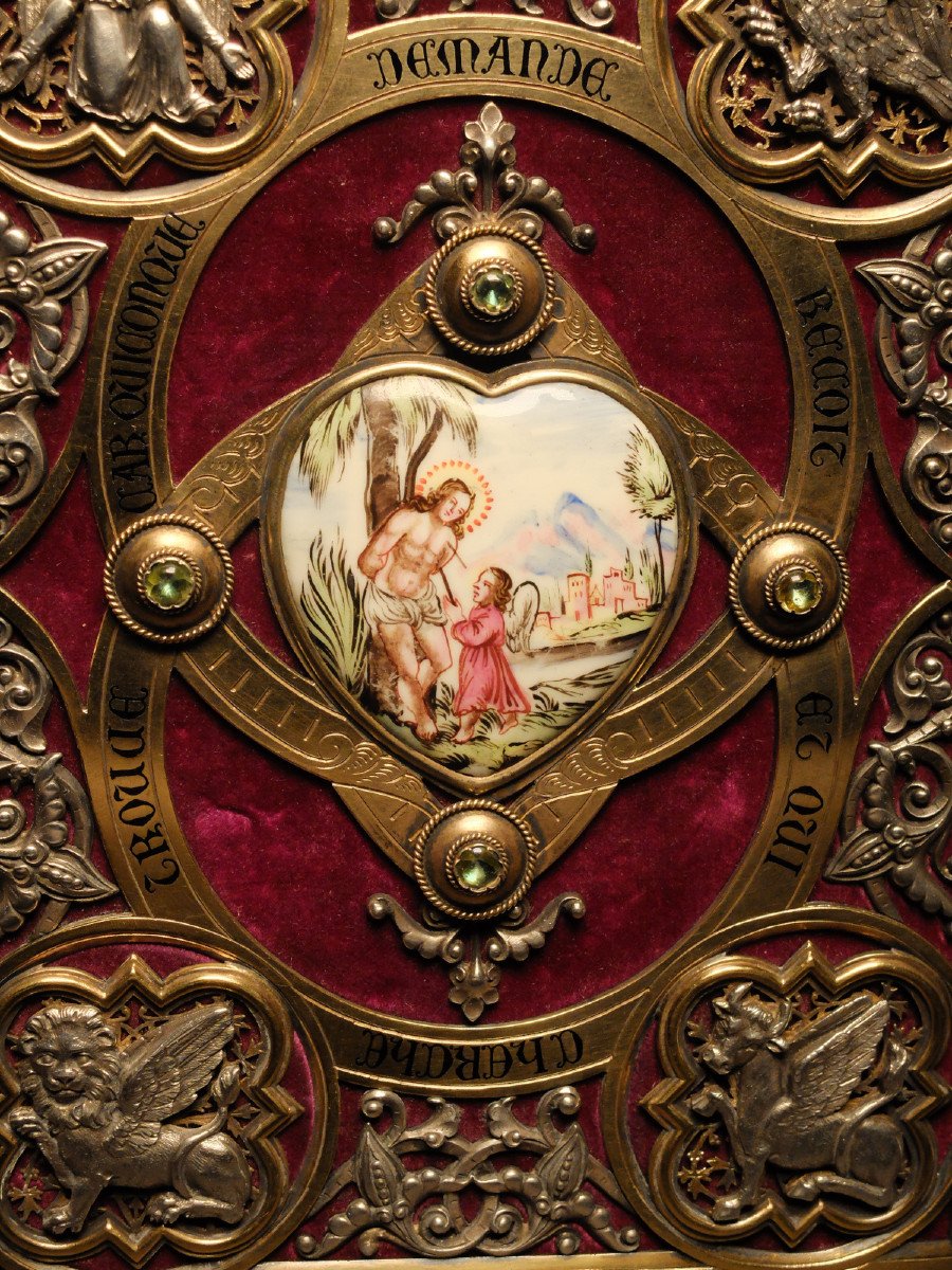 Book Of "hours Of The Middle Age", Gruel & Engelmann, Paris 1862-photo-2