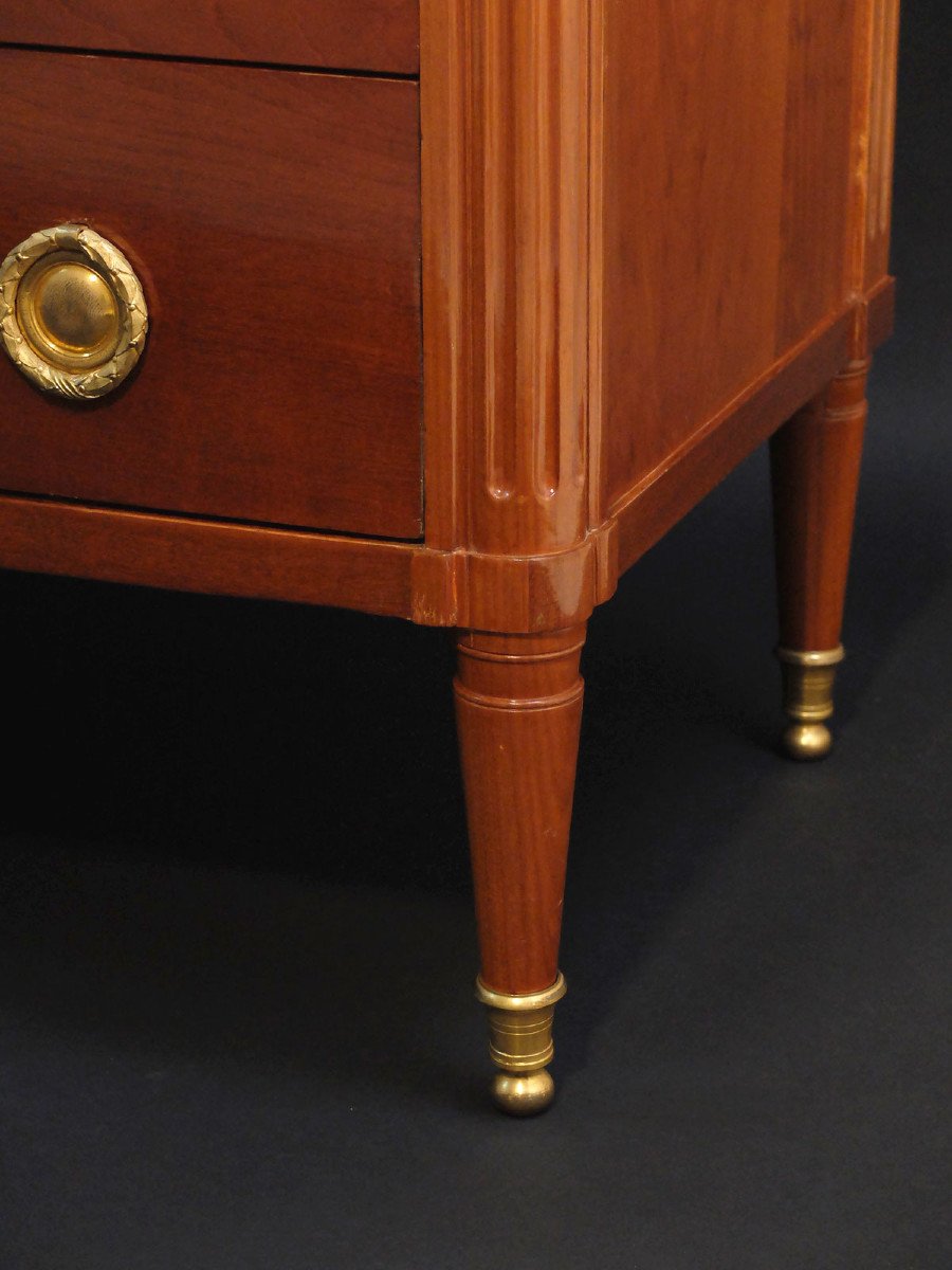 Commode d'époque Louis XVI Par Fidelys Schey-photo-3