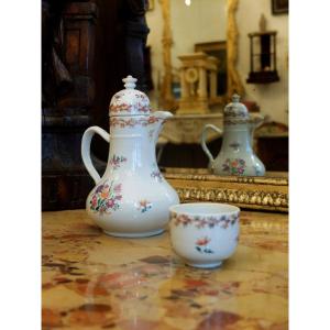 Jug And Its Cup, East India Company, 18th Century.