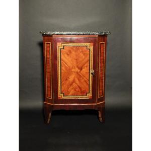 Louis XVI Period Corner Cupboard