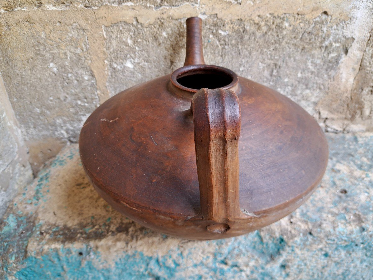 French South West Terracotta Jug -photo-5