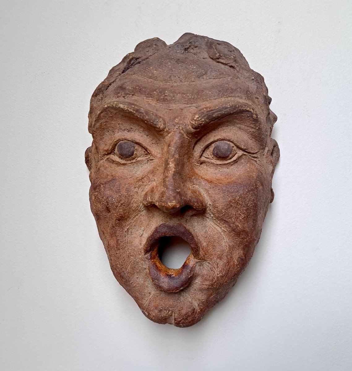 Expression Mask Made Of Earth 