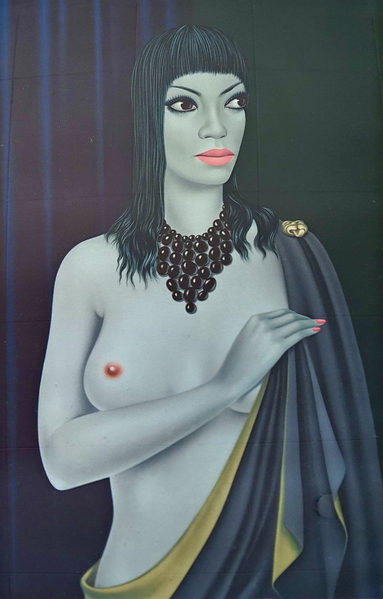 1) Felix Labisse (1906-1982) Or After Female Nude With Drapery