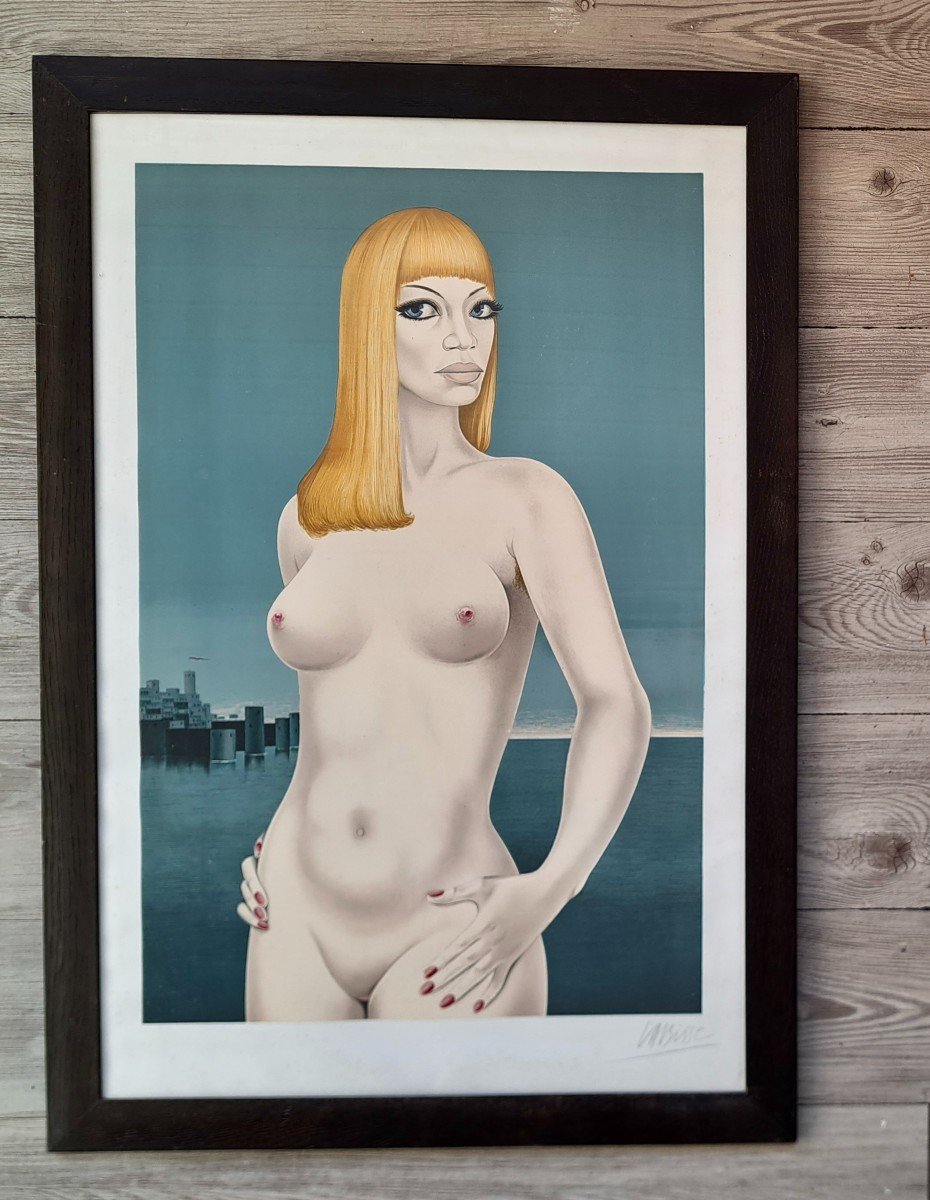 2) Felix Labisse (1906-1982) Or After Female Nude Hélène 