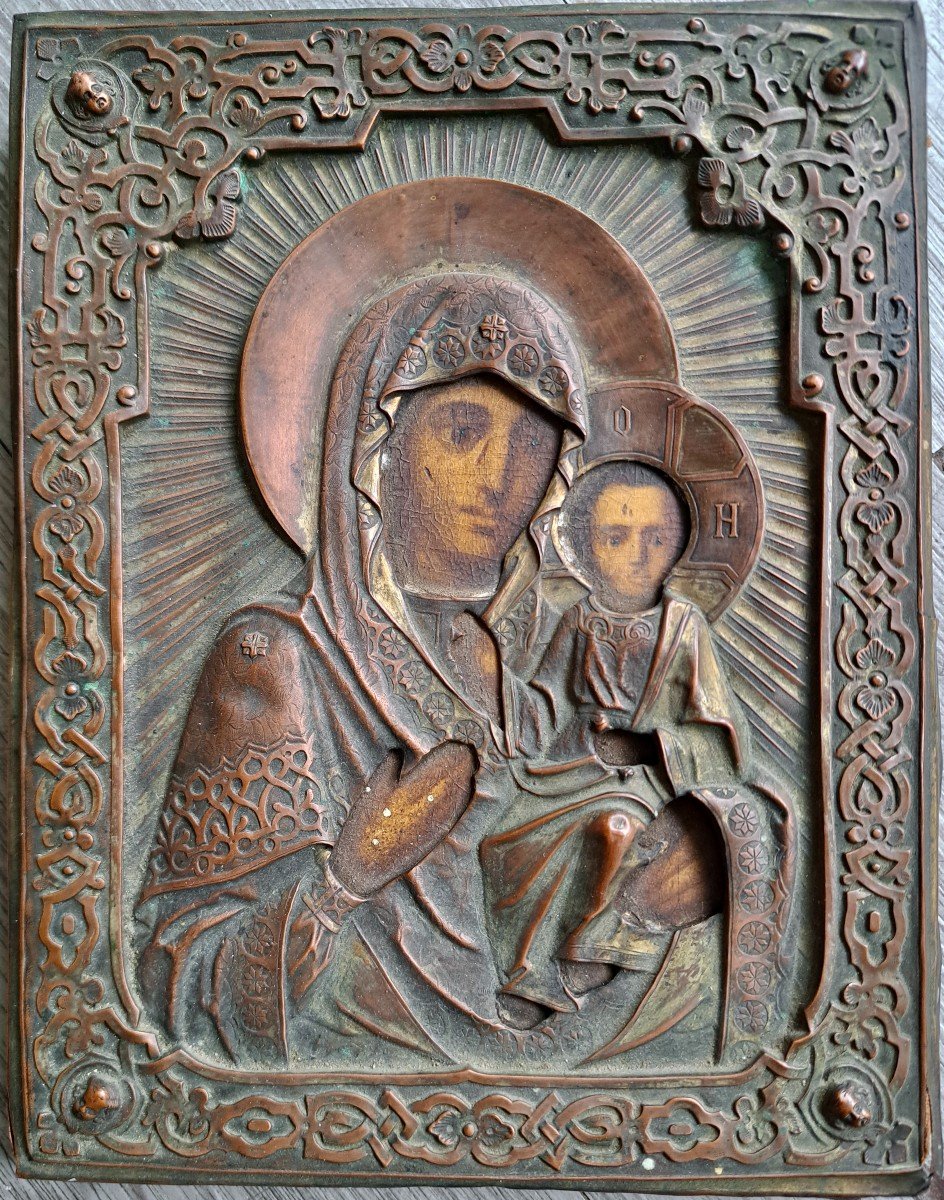 Icon Of The Holy Virgin Mary 