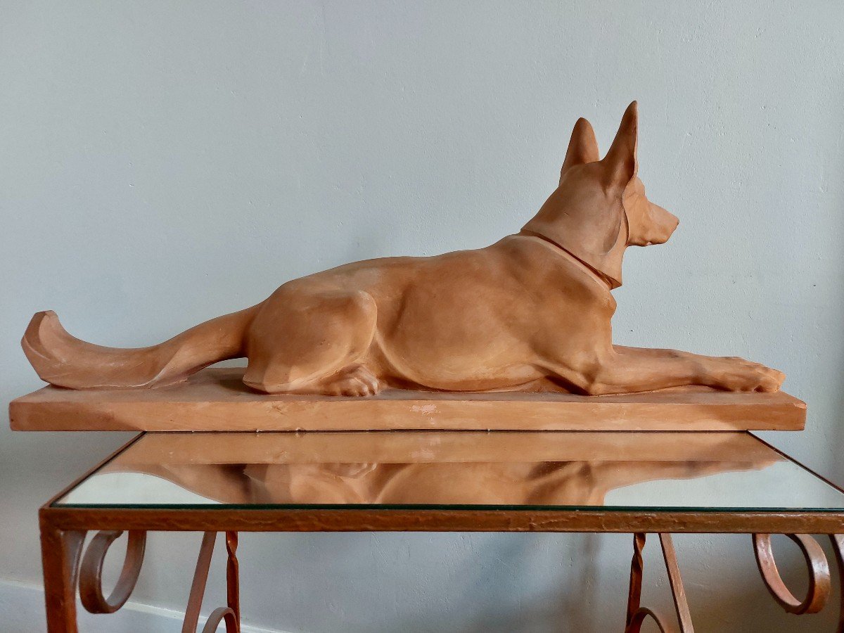 Max Le Verrier Terracotta Wolf -photo-1