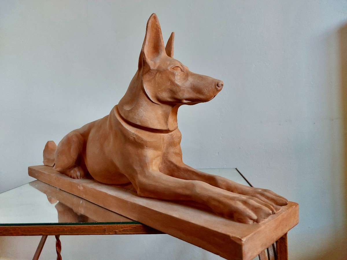 Max Le Verrier Terracotta Wolf -photo-2