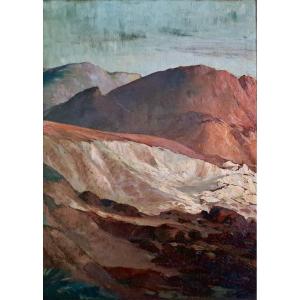 Stéphane Fernand Brecq (1894-1955) Angola montagne rocheuse côte d'Angole Afrique