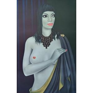 1) Felix Labisse (1906-1982) Or After Female Nude With Drapery