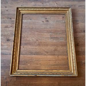 Restoration Period Gilded Wooden Portrait Frame